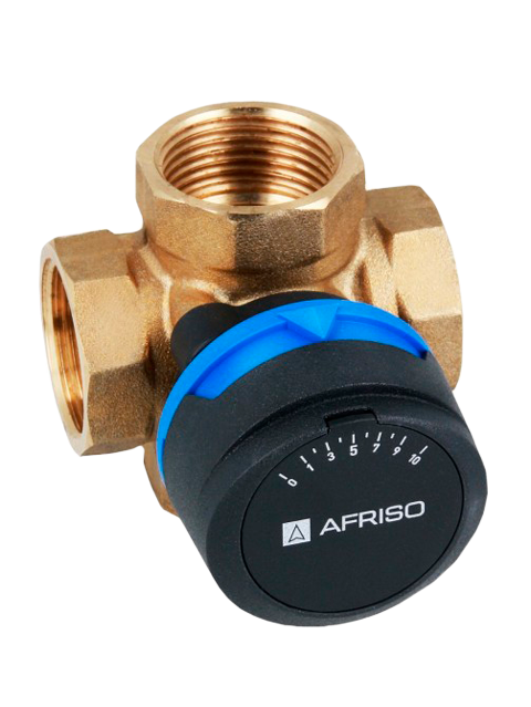Смесительный трехходовой клапан AFRISO ARV 385 ProClick
